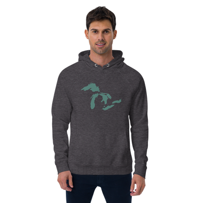 Great Lakes Hoodie (Copper Green) | Unisex Organic