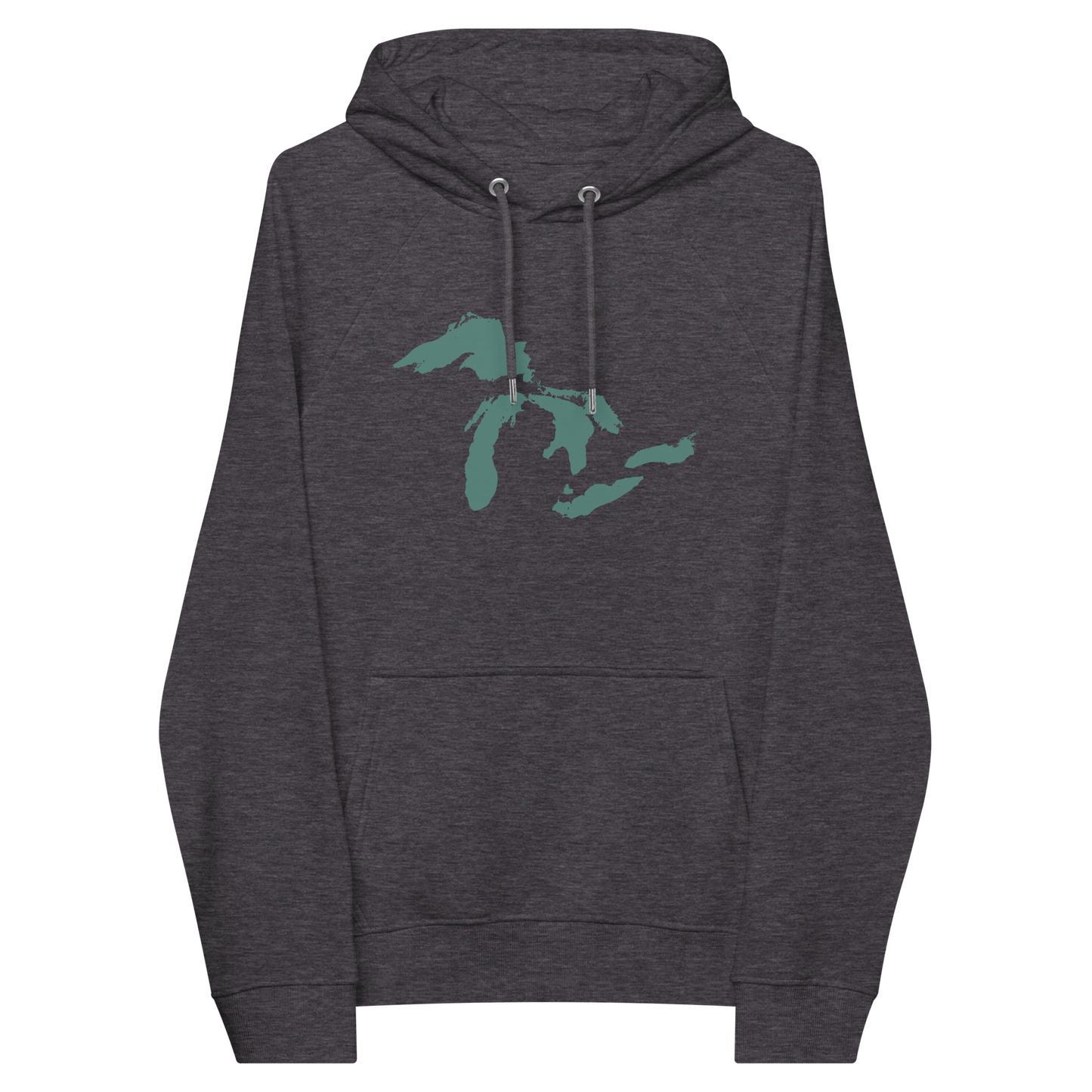 Great Lakes Hoodie (Copper Green) | Unisex Organic