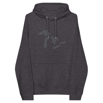 Great Lakes Hoodie (Iron Ore Grey) | Unisex Organic