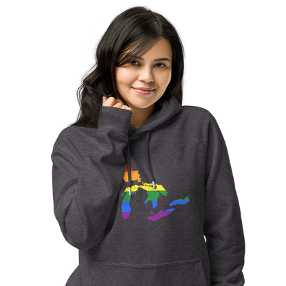 Great Lakes Hoodie (Rainbow Pride Edition) | Unisex Organic