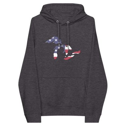 Great Lakes Hoodie (Patriotic Edition) | Unisex Organic