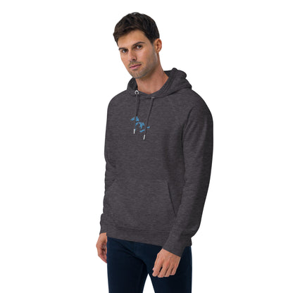 Great Lakes Hoodie (Aquatic Edition) | Unisex Organic - Emb.