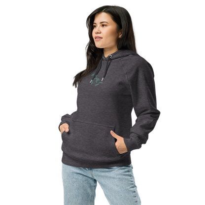 Great Lakes Hoodie (Copper Green) | Unisex Organic - Emb.