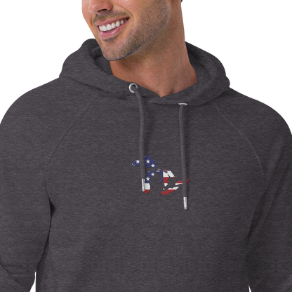 Great Lakes Hoodie (Patriotic Edition) | Unisex Organic - Emb.