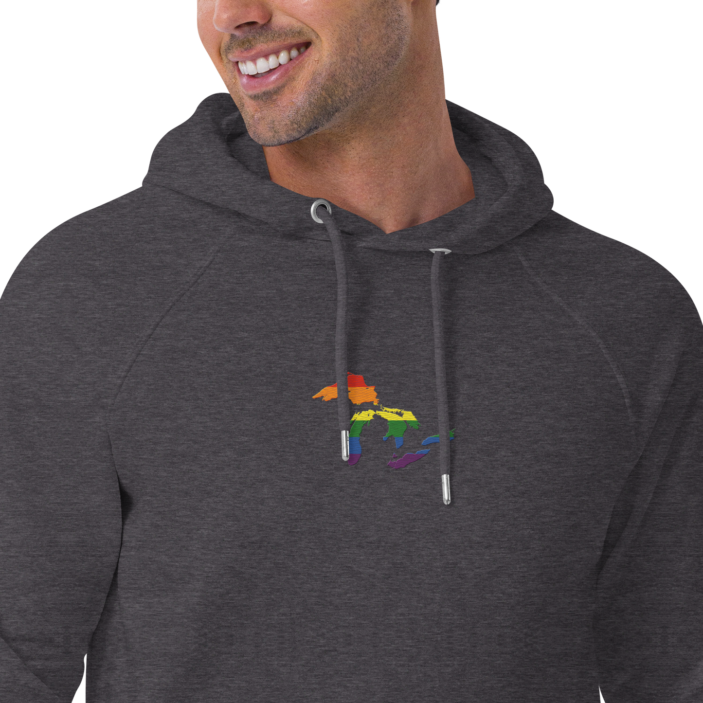 Great Lakes Hoodie (Rainbow Pride Edition) | Unisex Organic - Emb.