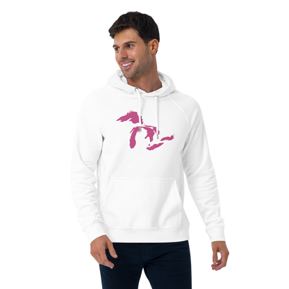 Great Lakes Hoodie (Apple Blossom Pink) | Unisex Organic