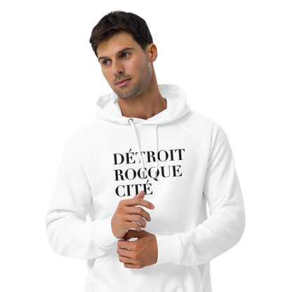 'Détroit Rocque Cité' Hoodie | Unisex Organic