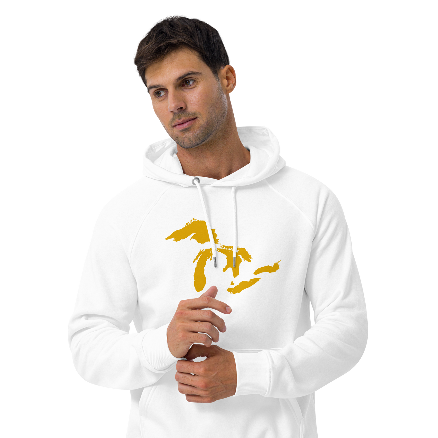 Great Lakes Hoodie (Gold) | Unisex Organic