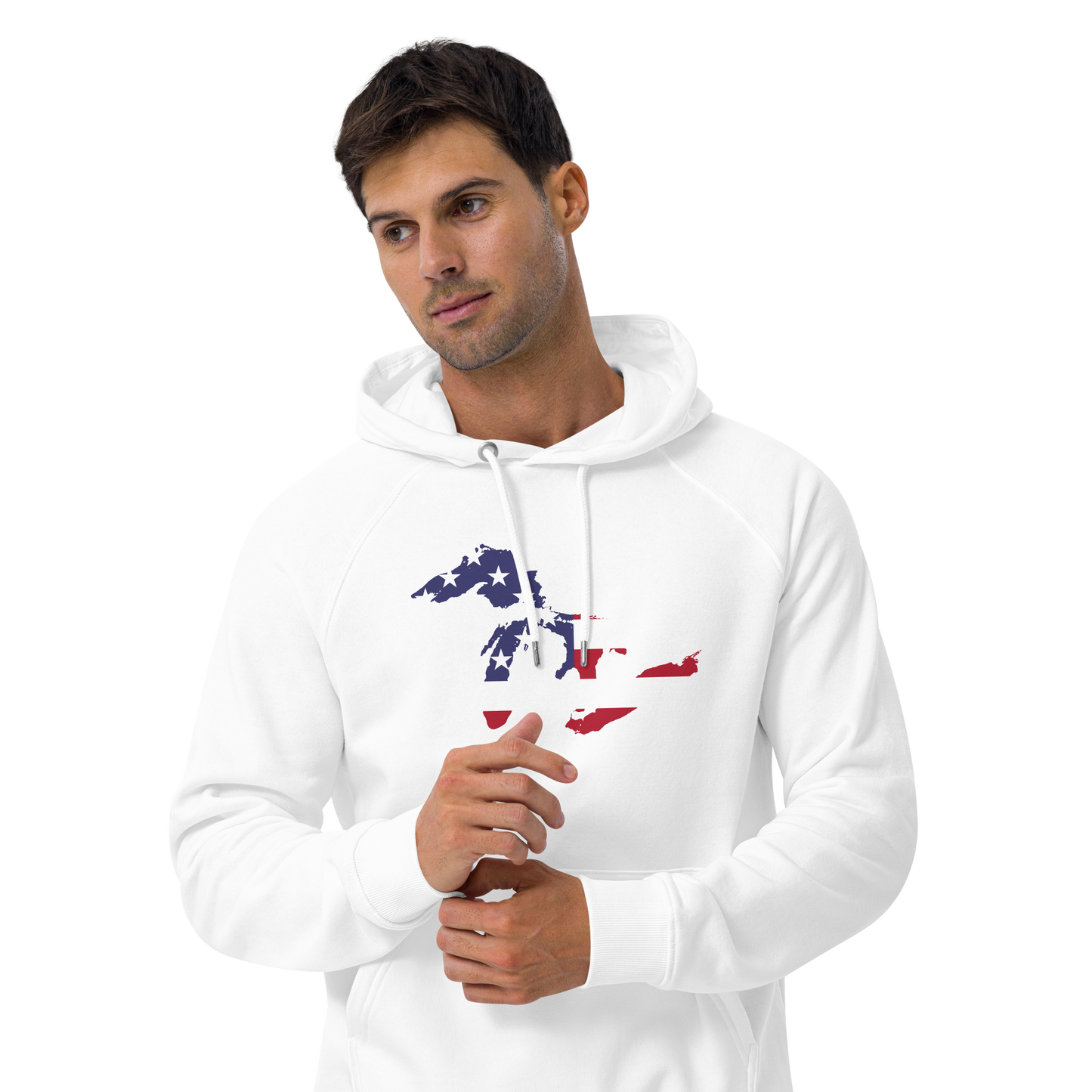 Great Lakes Hoodie (Patriotic Edition) | Unisex Organic