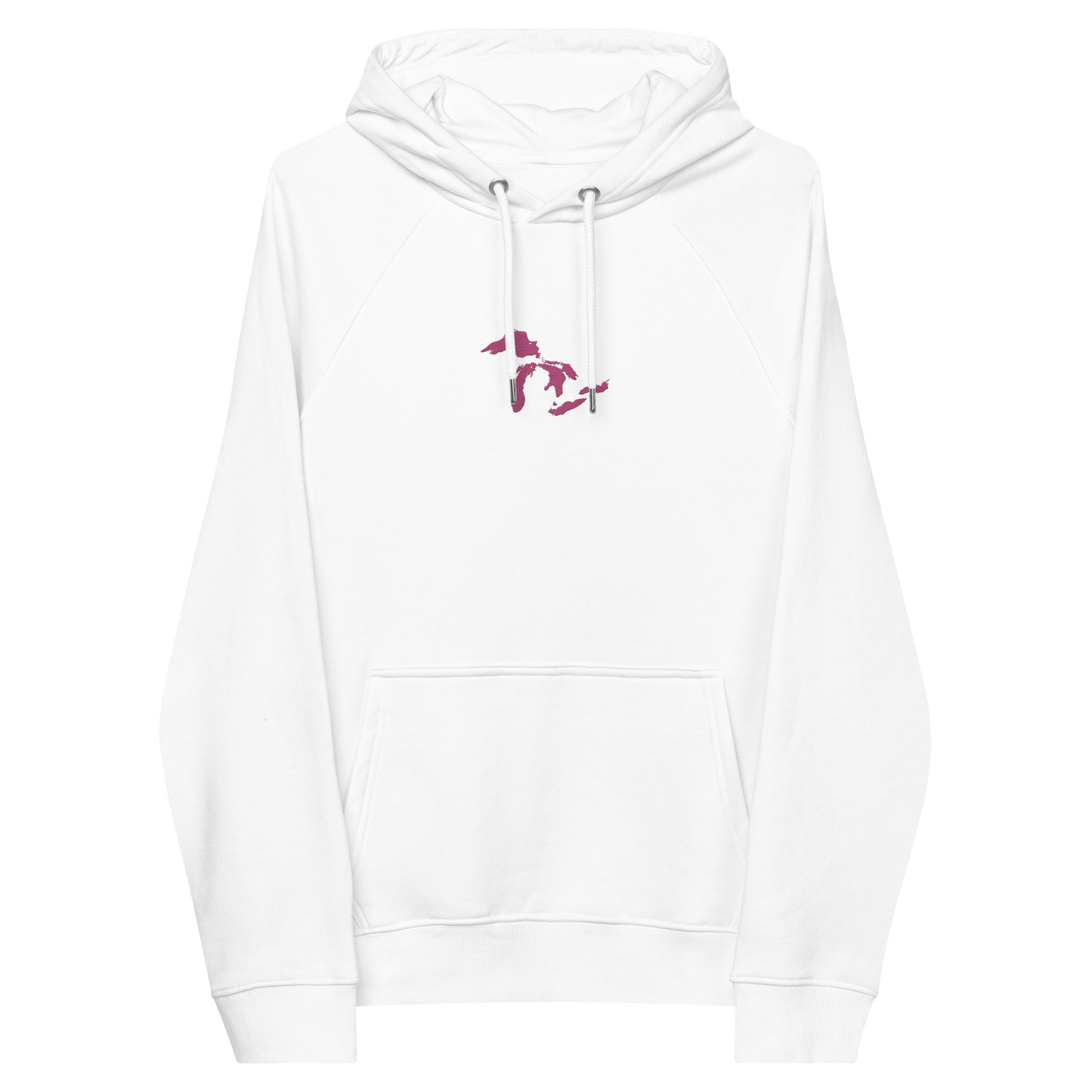 Great Lakes Hoodie (Apple Blossom Pink) | Unisex Organic - Emb.