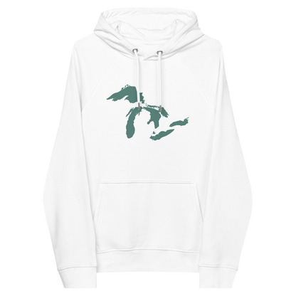 Great Lakes Hoodie (Copper Green) | Unisex Organic