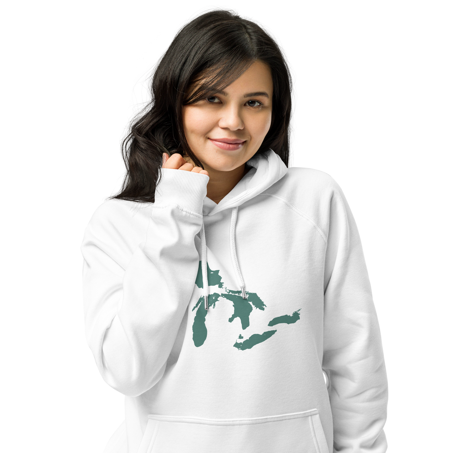 Great Lakes Hoodie (Copper Green) | Unisex Organic