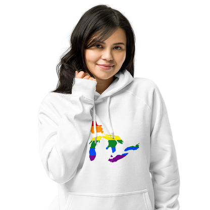 Great Lakes Hoodie (Rainbow Pride Edition) | Unisex Organic