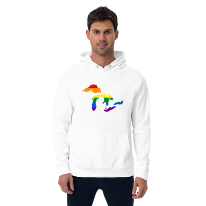 Great Lakes Hoodie (Rainbow Pride Edition) | Unisex Organic