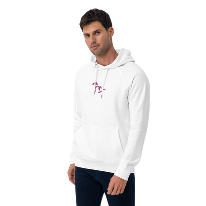 Great Lakes Hoodie (Apple Blossom Pink) | Unisex Organic - Emb.