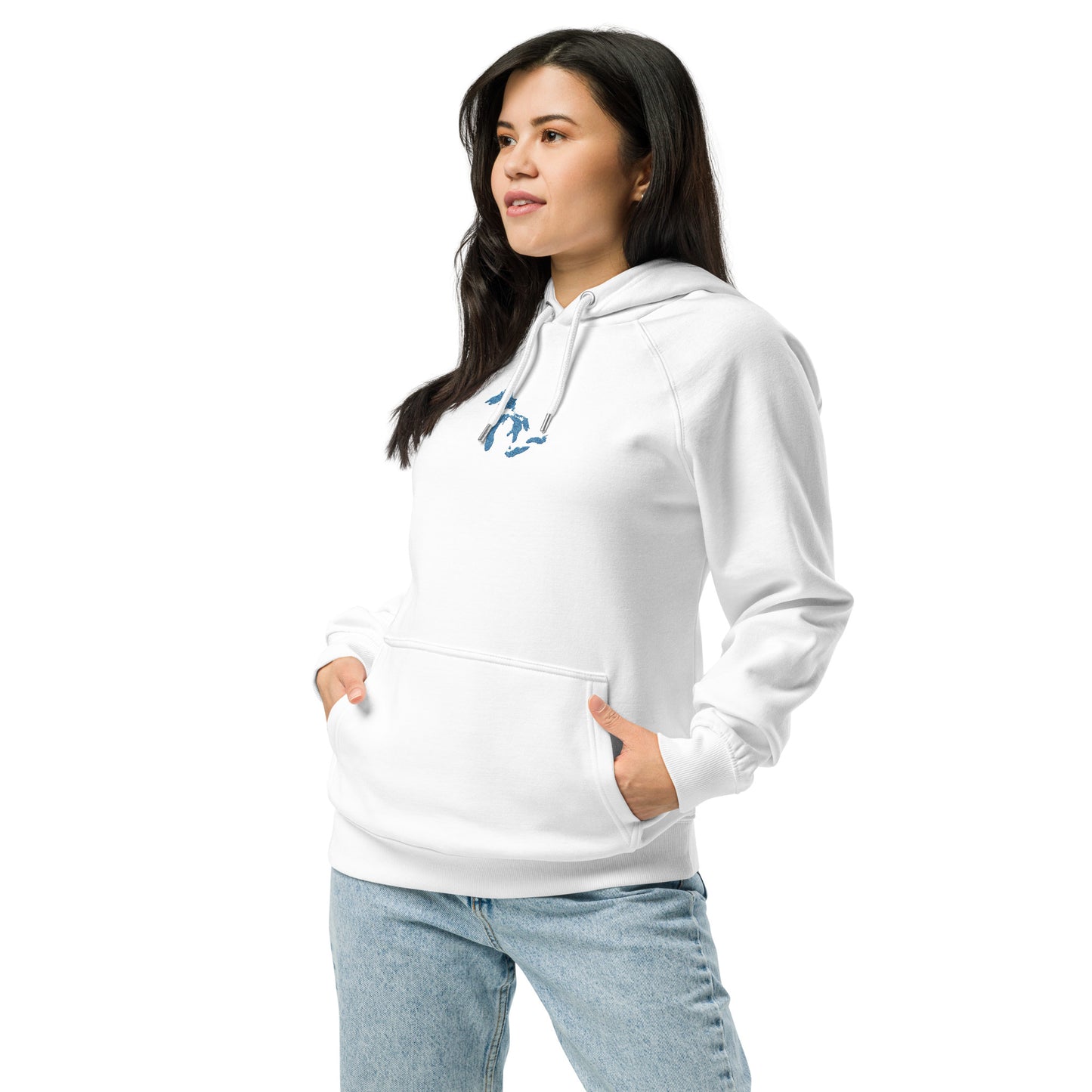 Great Lakes Hoodie (Aquatic Edition) | Unisex Organic - Emb.