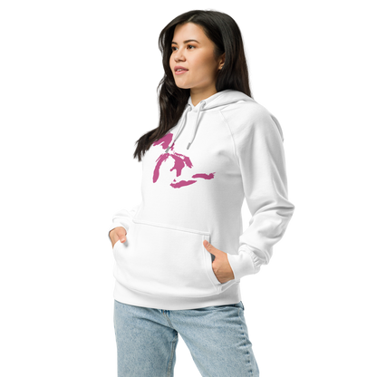 Great Lakes Hoodie (Apple Blossom Pink) | Unisex Organic