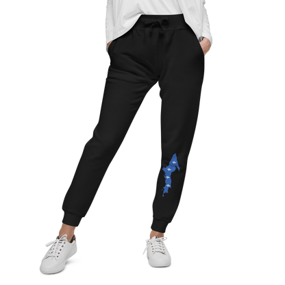 Michigan Upper Peninsula Sweatpants (w/ UP Quebec Flag Outline)