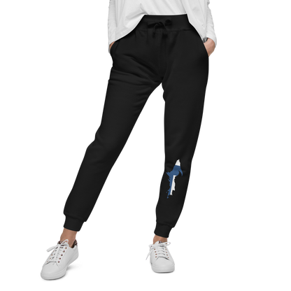 Michigan Upper Peninsula Sweatpants (w/ UP Finland Flag Outline)