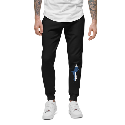 Michigan Upper Peninsula Sweatpants (w/ UP Finland Flag Outline)