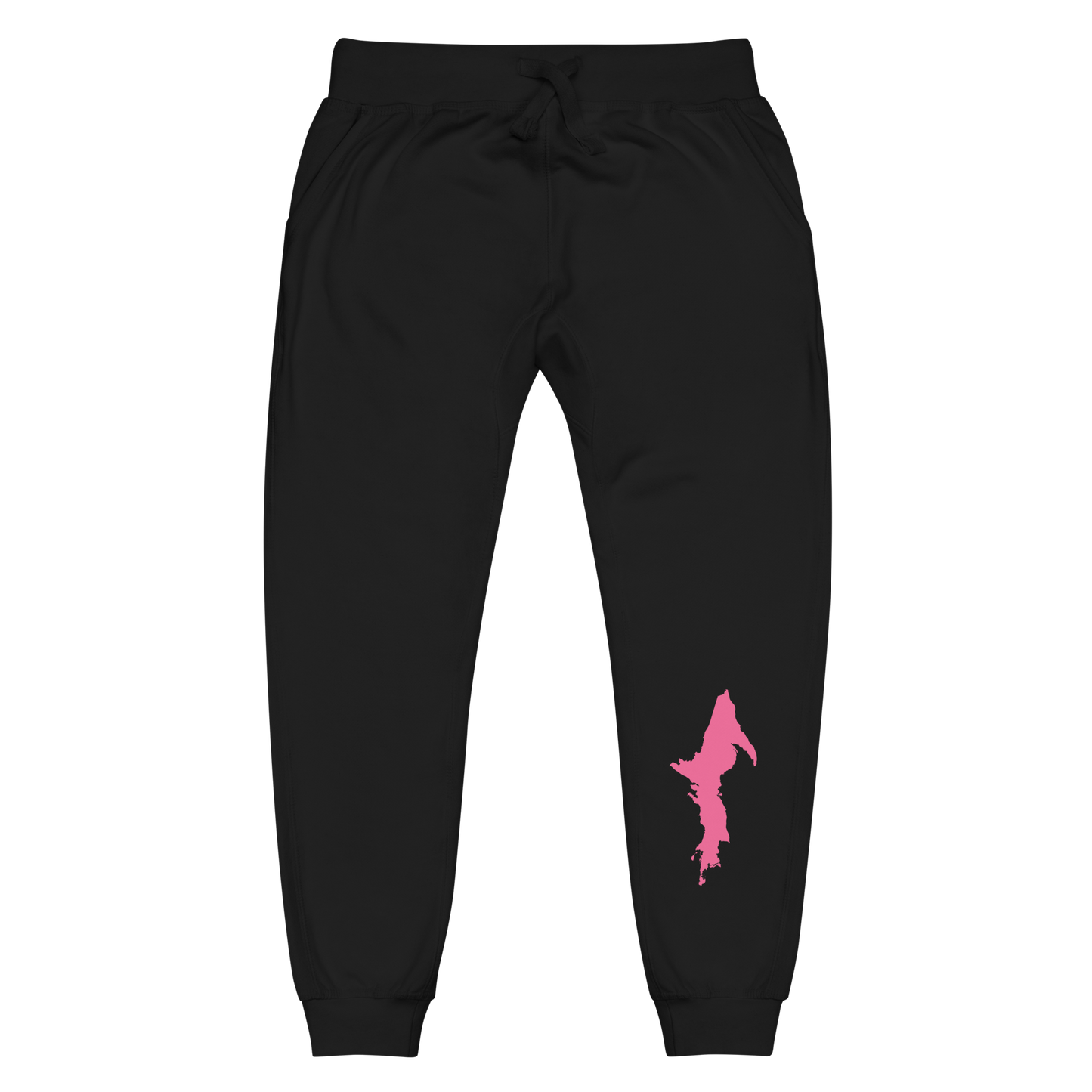 Michigan Upper Peninsula Sweatpants (w/ Pink UP Outline)