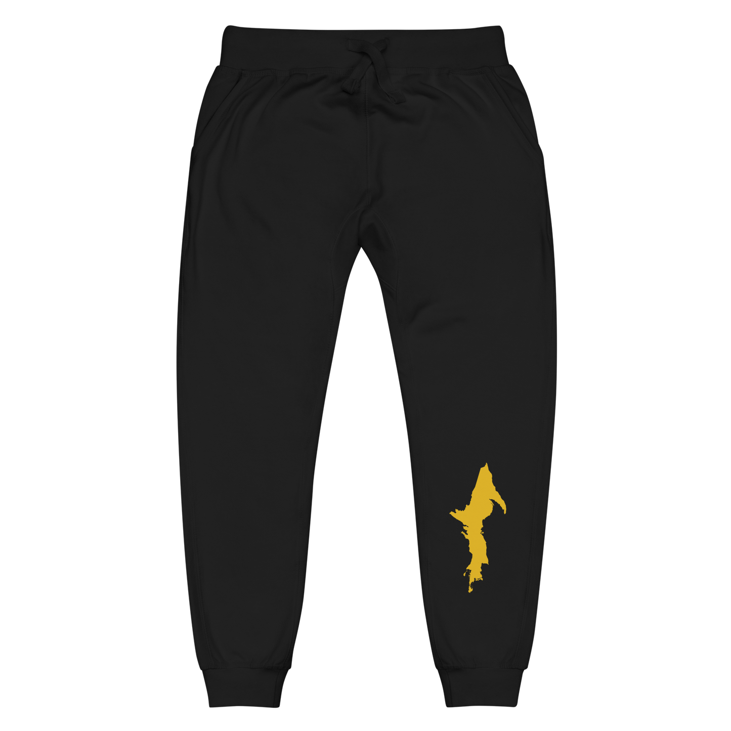 Michigan Upper Peninsula Sweatpants (w/ Gold UP Outline)