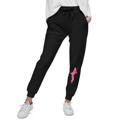 Michigan Upper Peninsula Sweatpants (w/ Pink UP Outline)