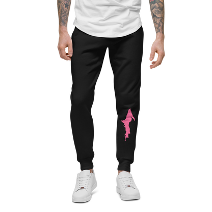 Michigan Upper Peninsula Sweatpants (w/ Pink UP Outline)