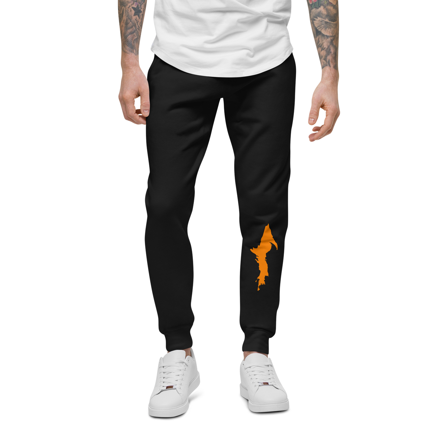 Michigan Upper Peninsula Sweatpants (w/ Orange UP Outline)