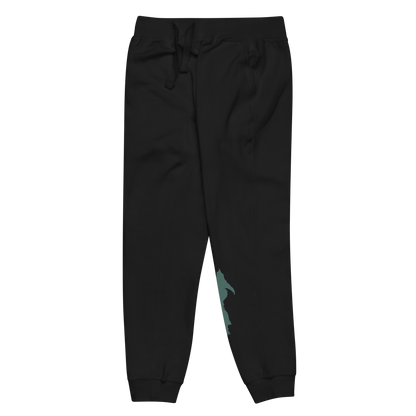 Michigan Upper Peninsula Sweatpants (w/ Green UP Outline)