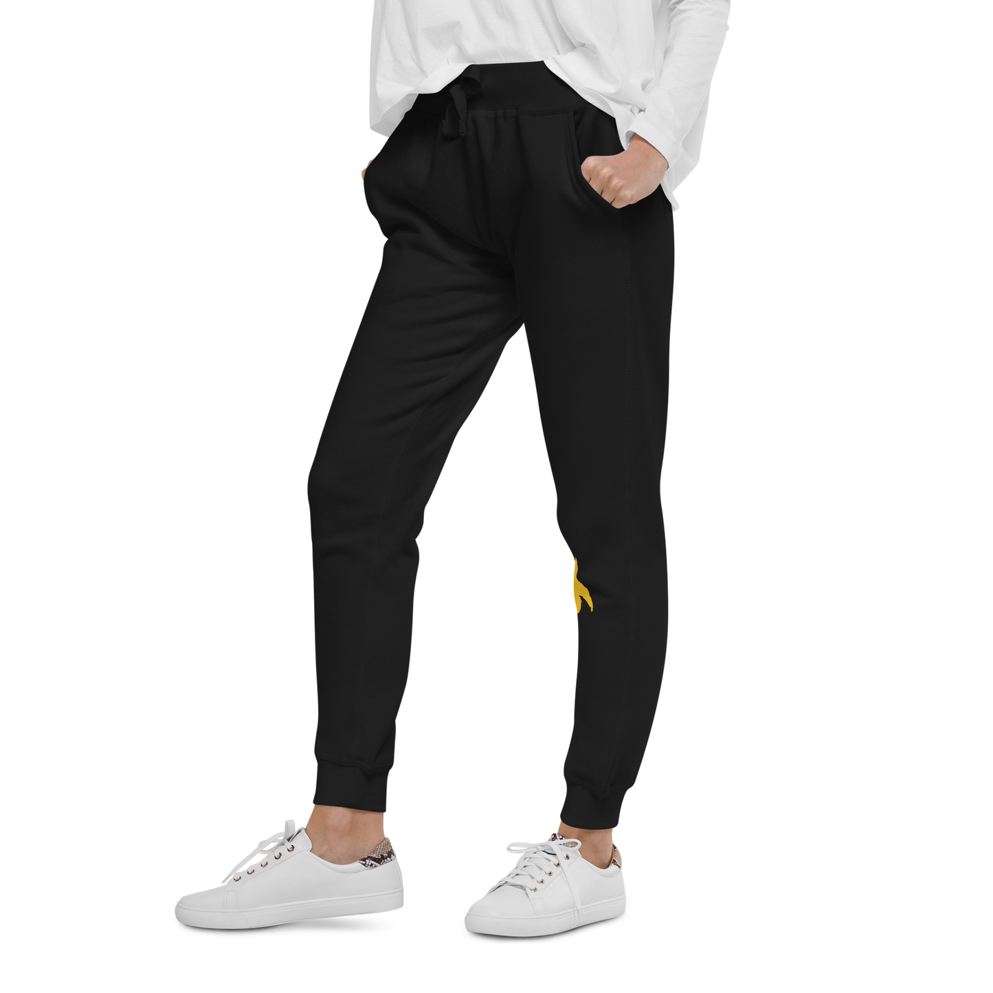 Michigan Upper Peninsula Sweatpants (w/ Gold UP Outline)