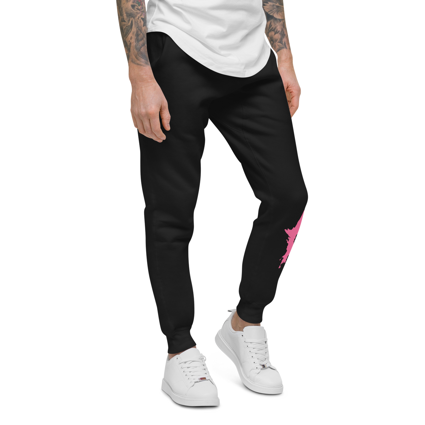 Michigan Upper Peninsula Sweatpants (w/ Pink UP Outline)