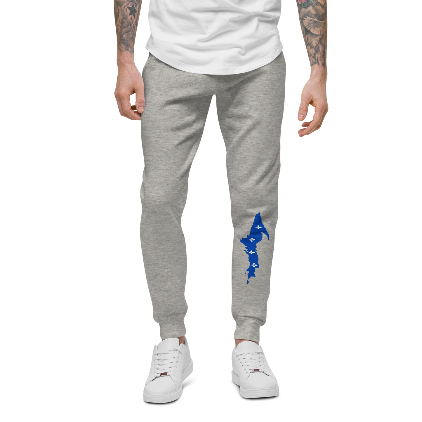 Michigan Upper Peninsula Sweatpants (w/ UP Quebec Flag Outline)