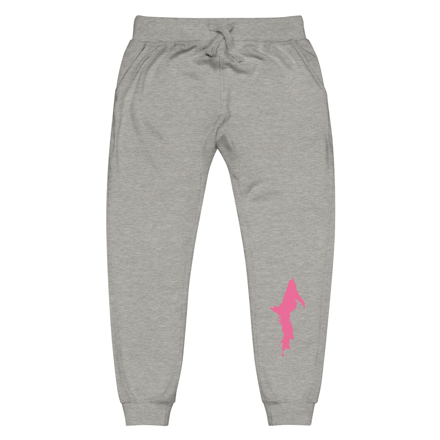 Michigan Upper Peninsula Sweatpants (w/ Pink UP Outline)