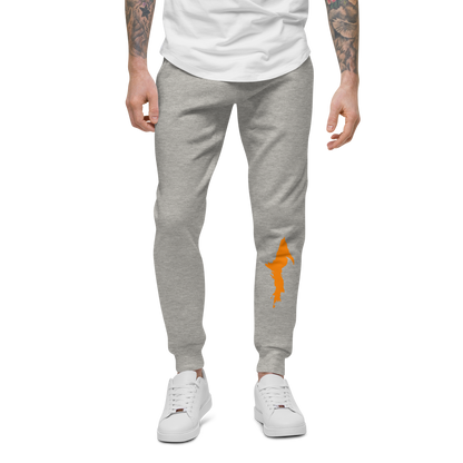 Michigan Upper Peninsula Sweatpants (w/ Orange UP Outline)