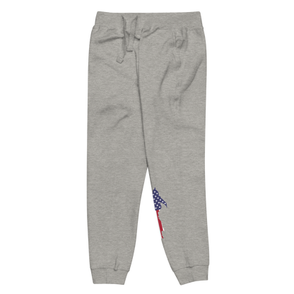 Michigan Upper Peninsula Sweatpants (w/ MI USA Flag Outline)