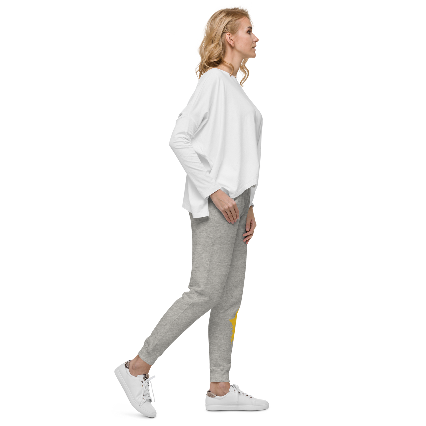 Michigan Upper Peninsula Sweatpants (w/ Gold UP Outline)