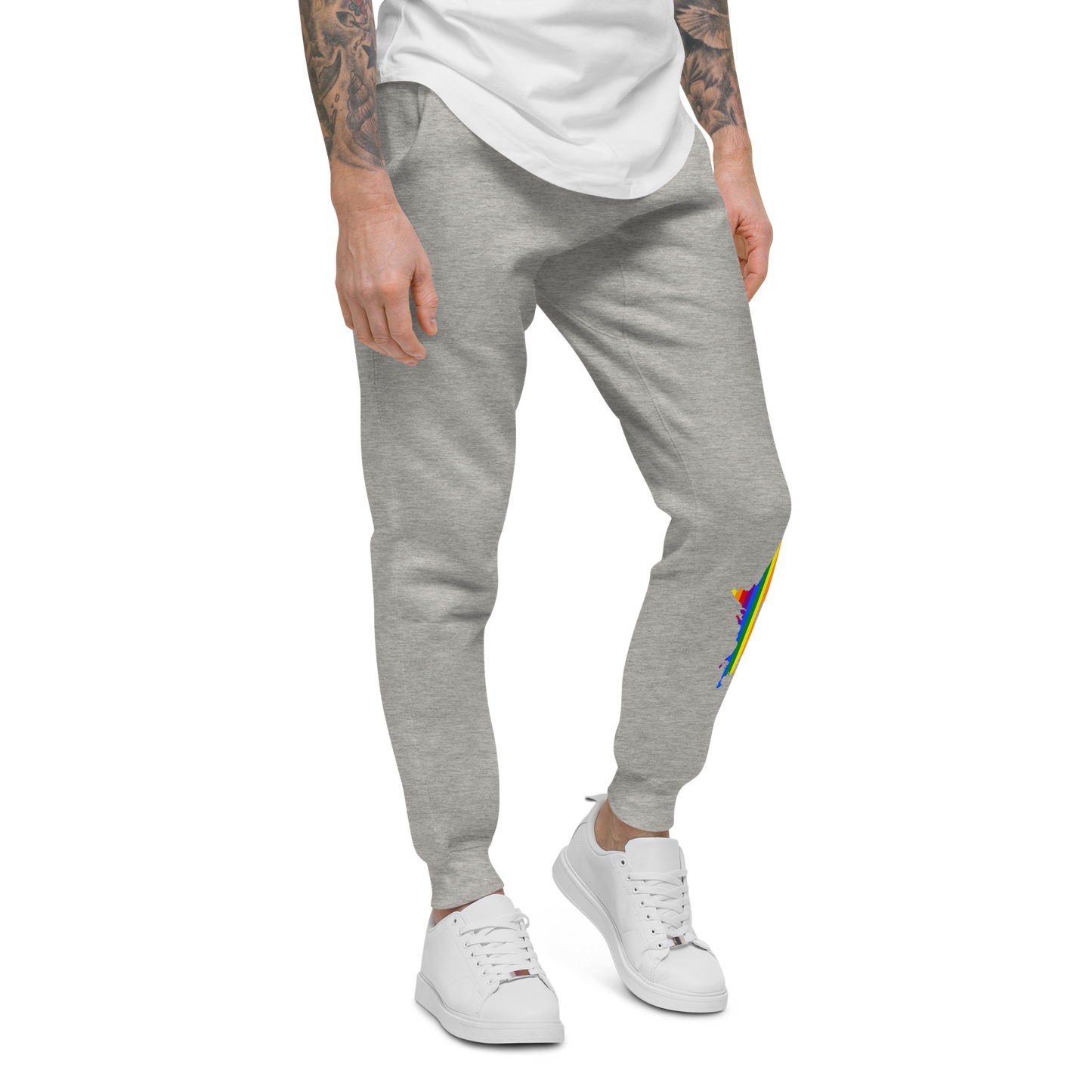 Michigan Upper Peninsula Sweatpants (w/ UP Pride Flag Outline)