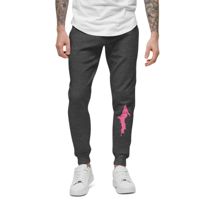 Michigan Upper Peninsula Sweatpants (w/ Pink UP Outline)