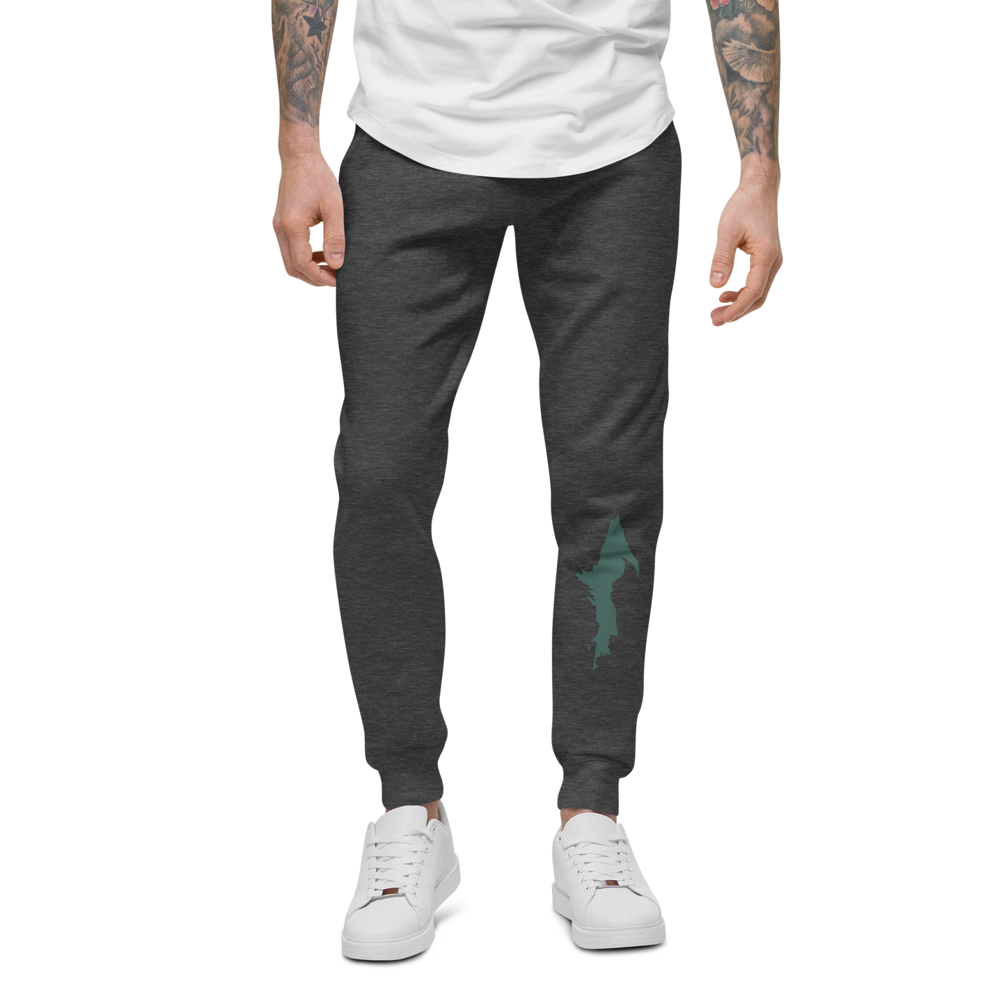 Michigan Upper Peninsula Sweatpants (w/ Green UP Outline)