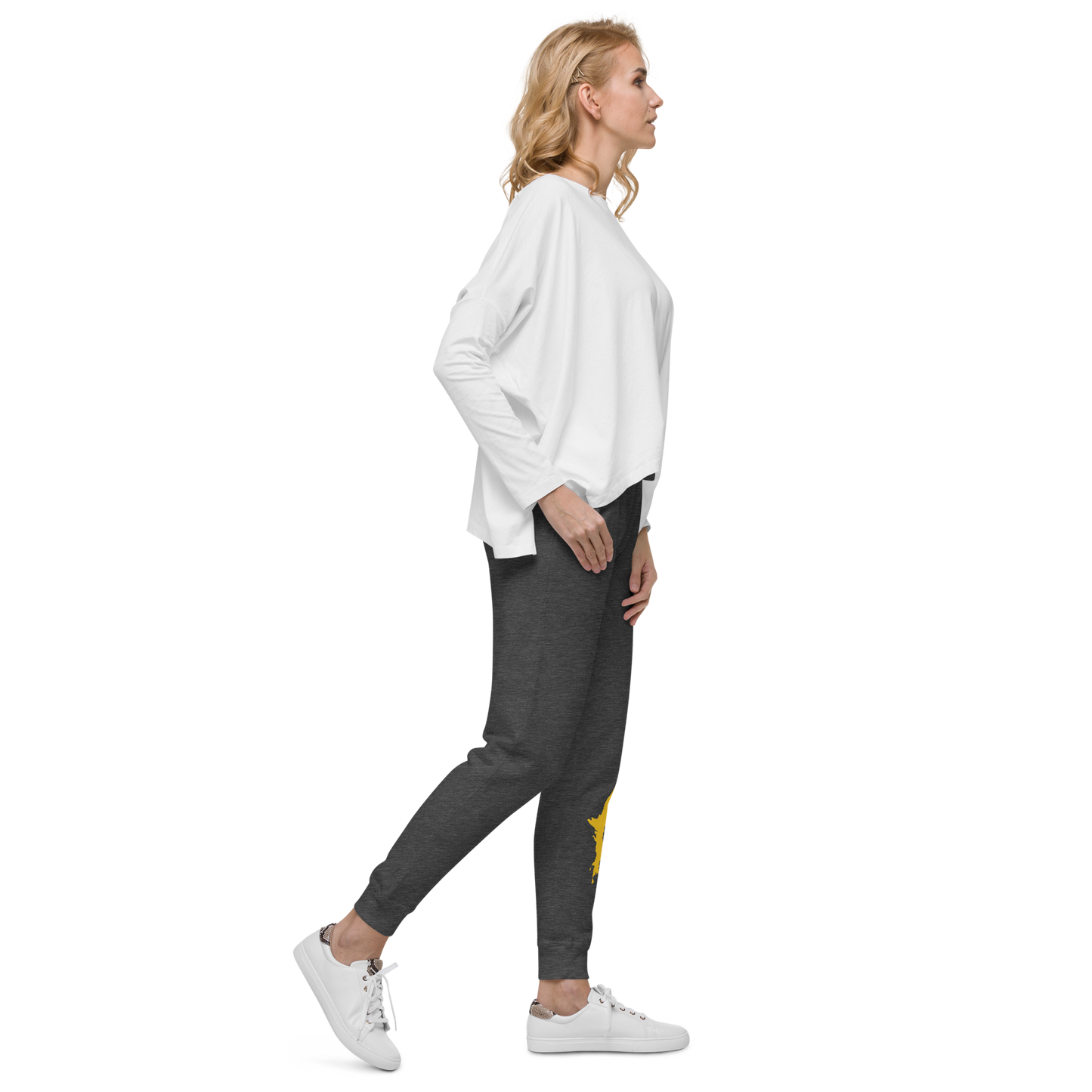 Michigan Upper Peninsula Sweatpants (w/ Gold UP Outline)