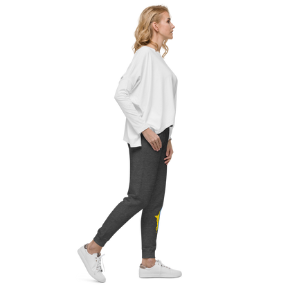 Michigan Upper Peninsula Sweatpants (w/ UP Ukraine Flag Outline)