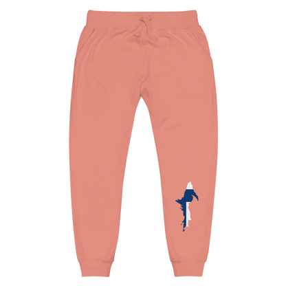 Michigan Upper Peninsula Sweatpants (w/ UP Finland Flag Outline)