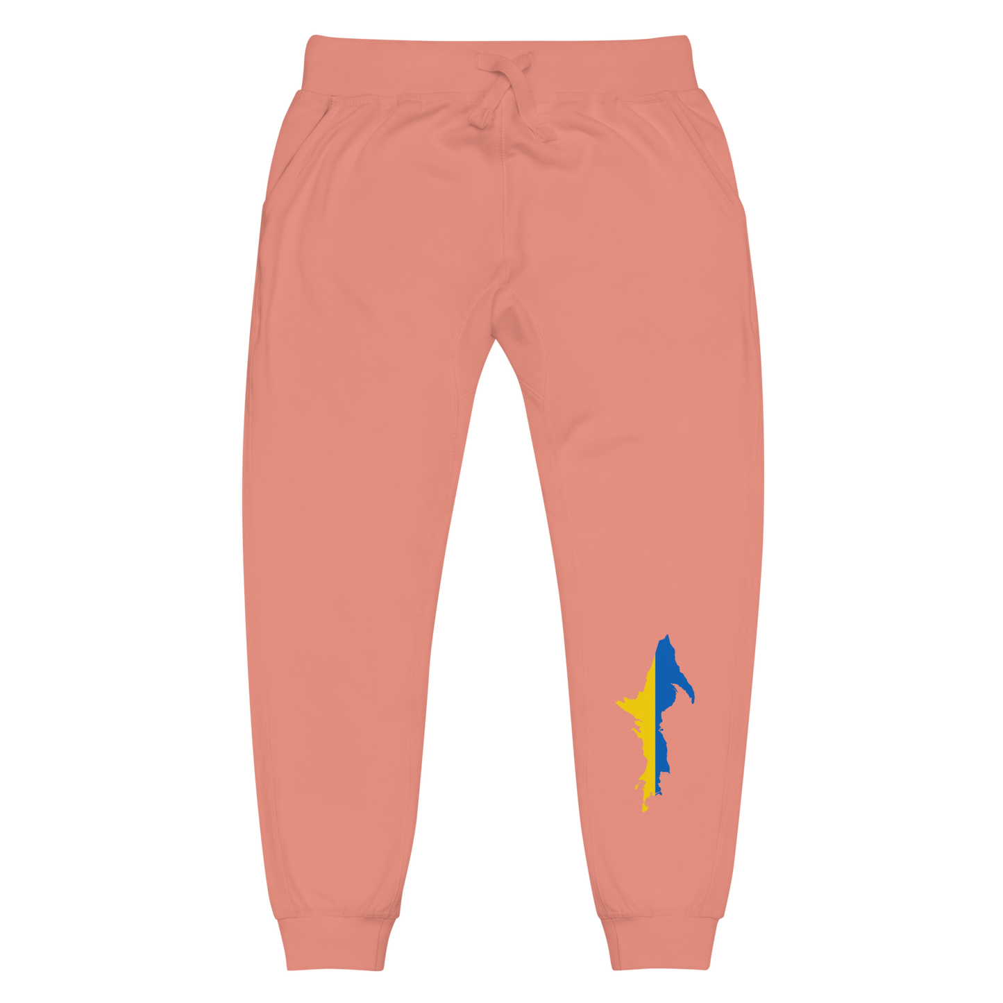 Michigan Upper Peninsula Sweatpants (w/ UP Ukraine Flag Outline)