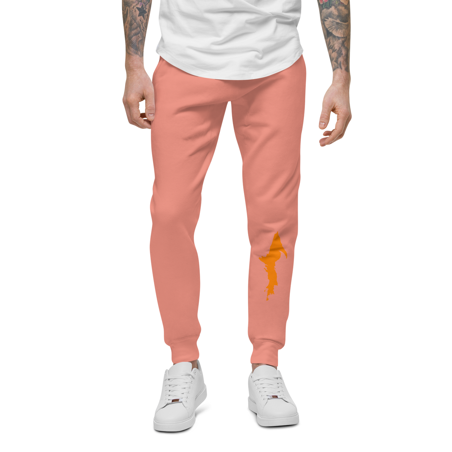 Michigan Upper Peninsula Sweatpants (w/ Orange UP Outline)