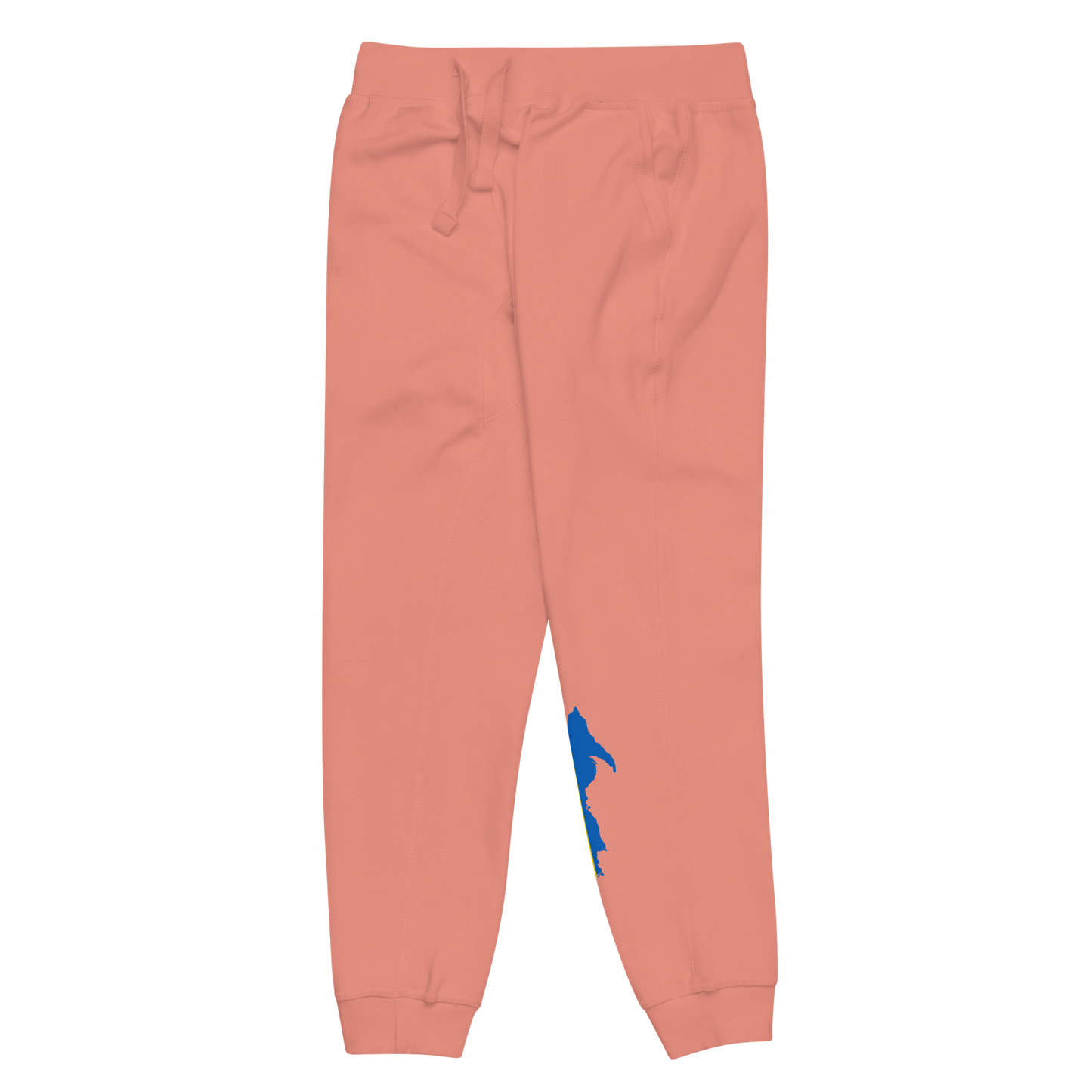 Michigan Upper Peninsula Sweatpants (w/ UP Ukraine Flag Outline)