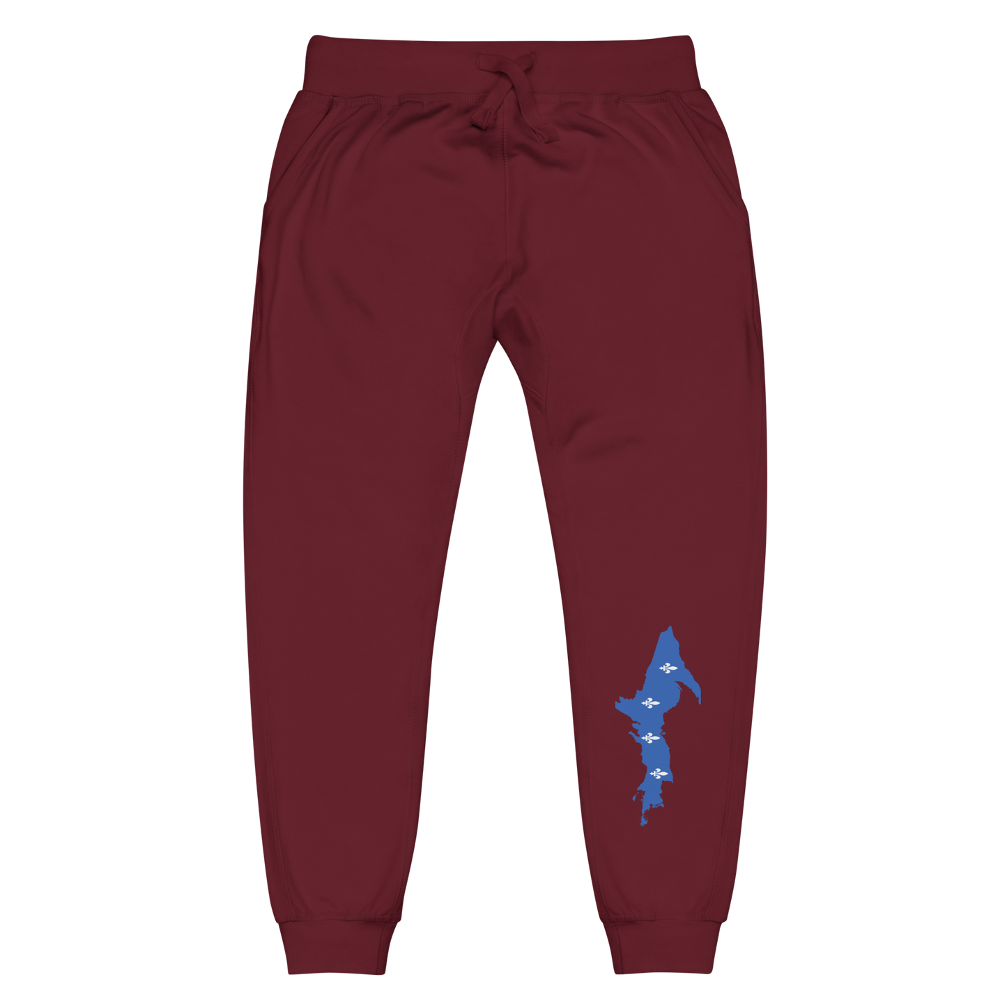 Michigan Upper Peninsula Sweatpants (w/ UP Quebec Flag Outline)