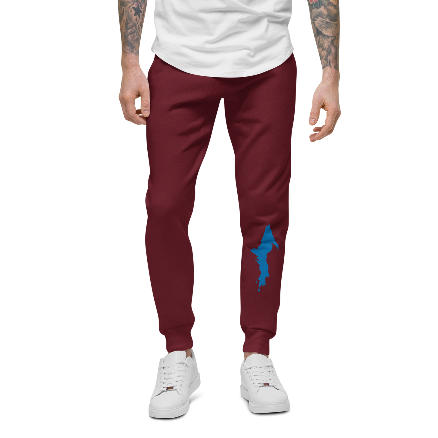 Michigan Upper Peninsula Sweatpants (w/ Azure UP Outline)