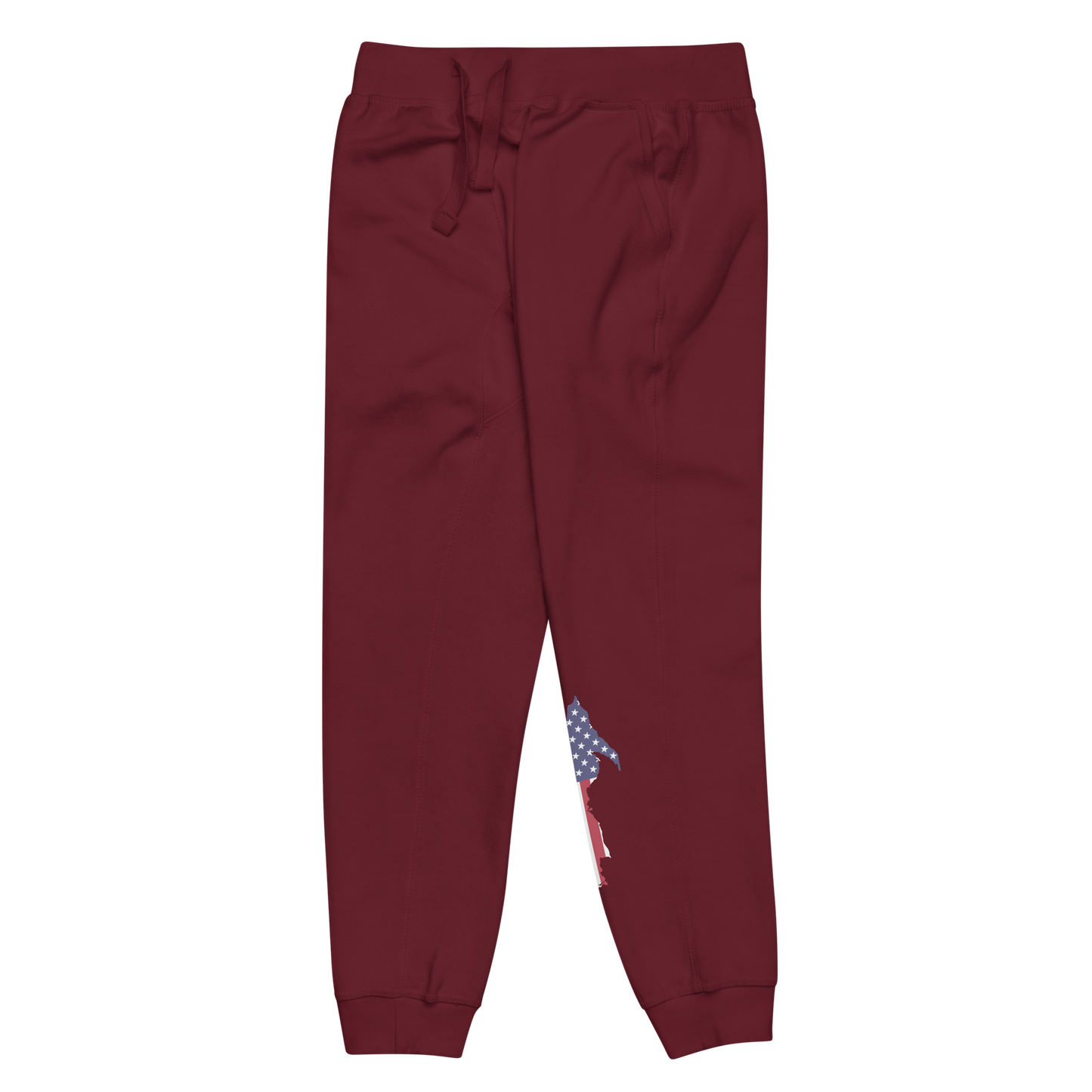 Michigan Upper Peninsula Sweatpants (w/ MI USA Flag Outline)