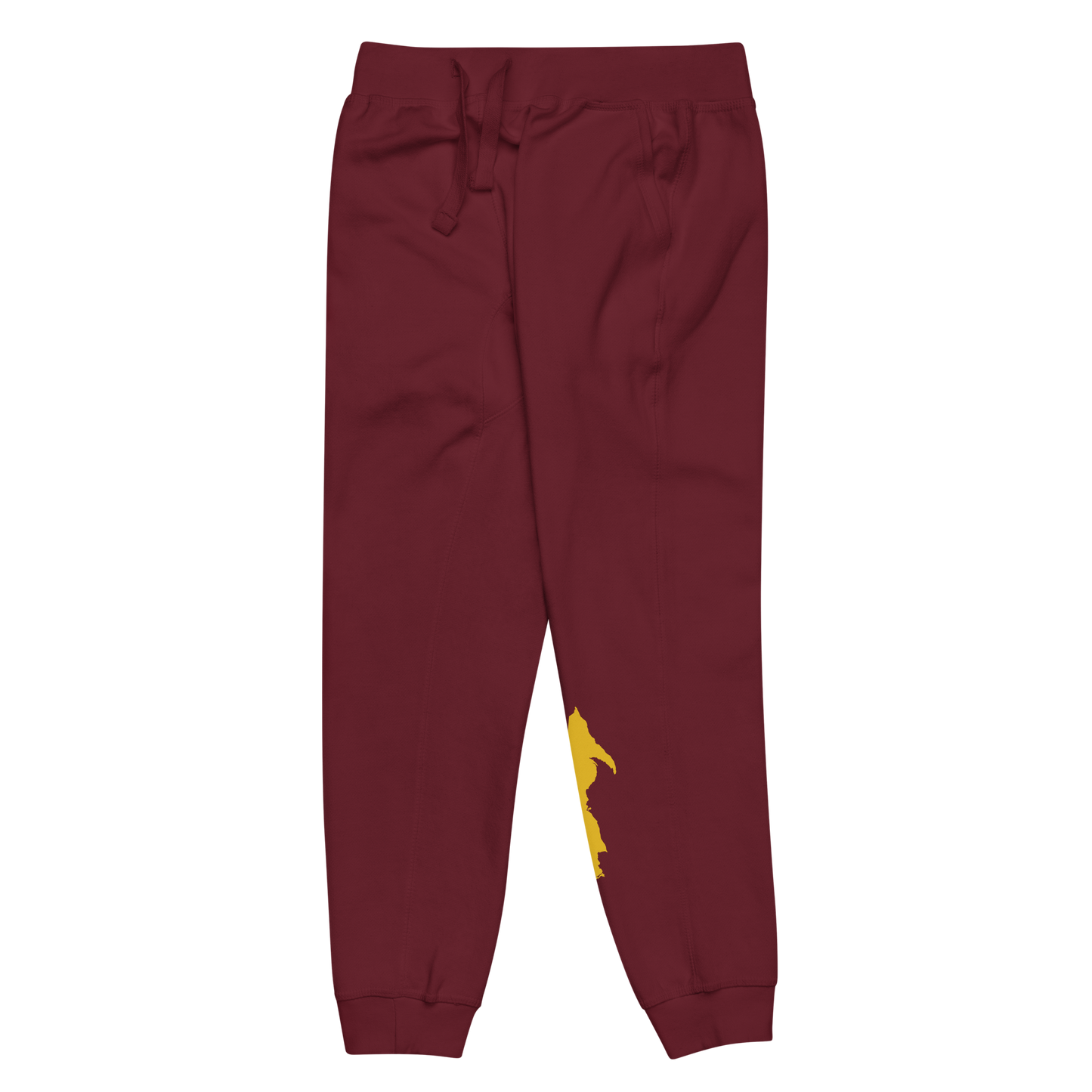 Michigan Upper Peninsula Sweatpants (w/ Gold UP Outline)